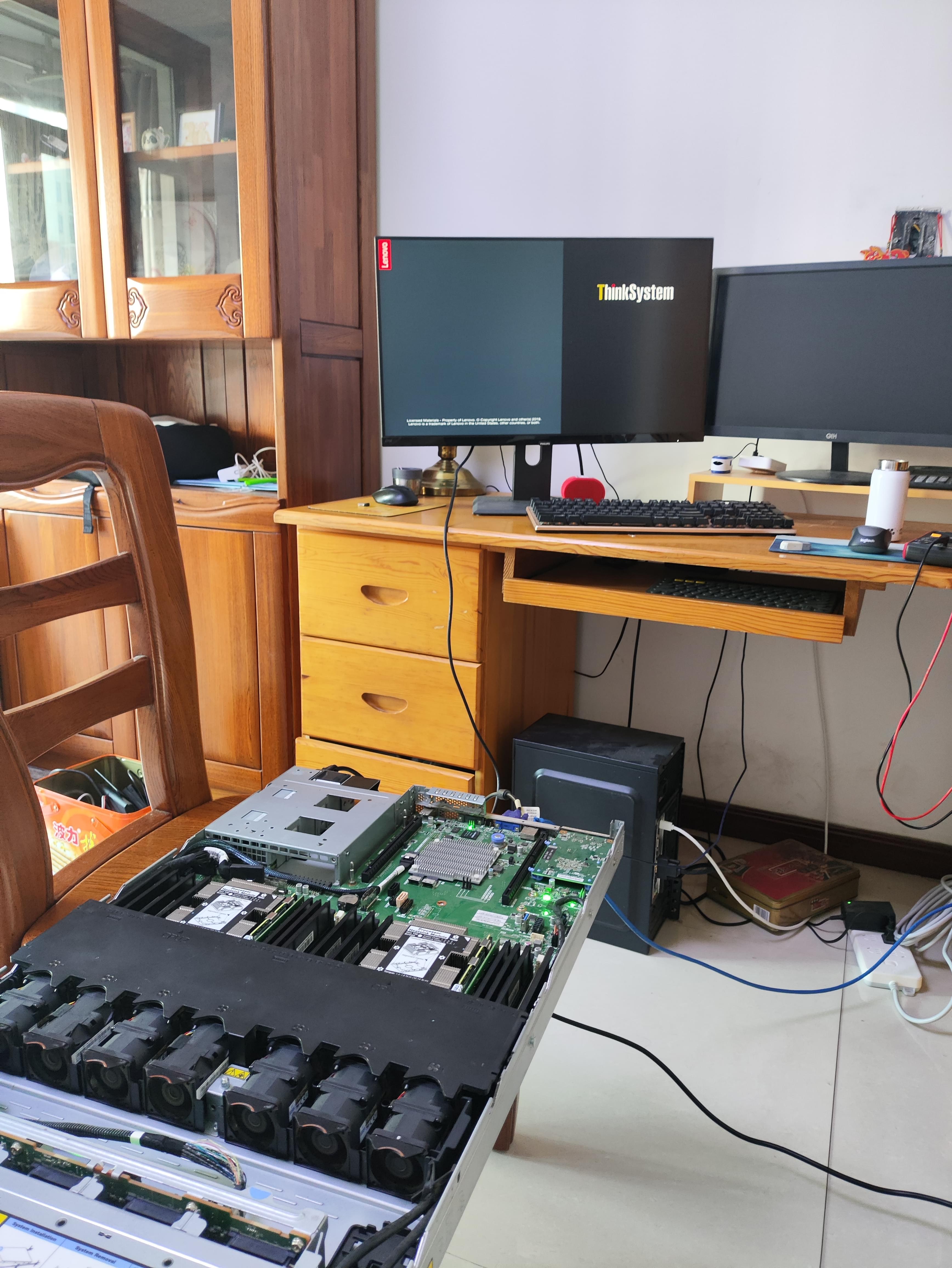 Successfully powered on