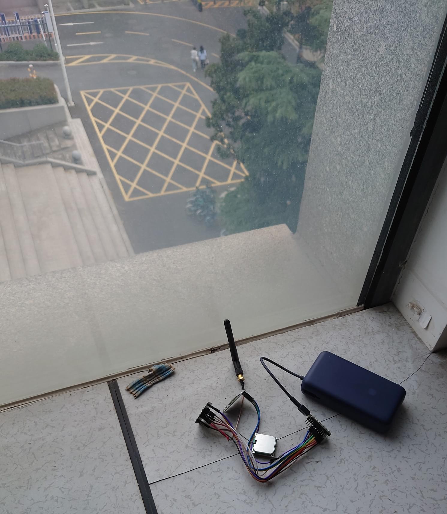 Node placed in CS building server room