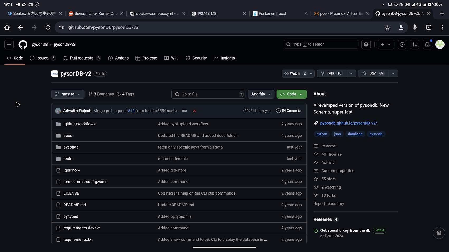 Chrome in desktop mode—shows tabs, supports common keyboard shortcuts, and switches input method to floating window